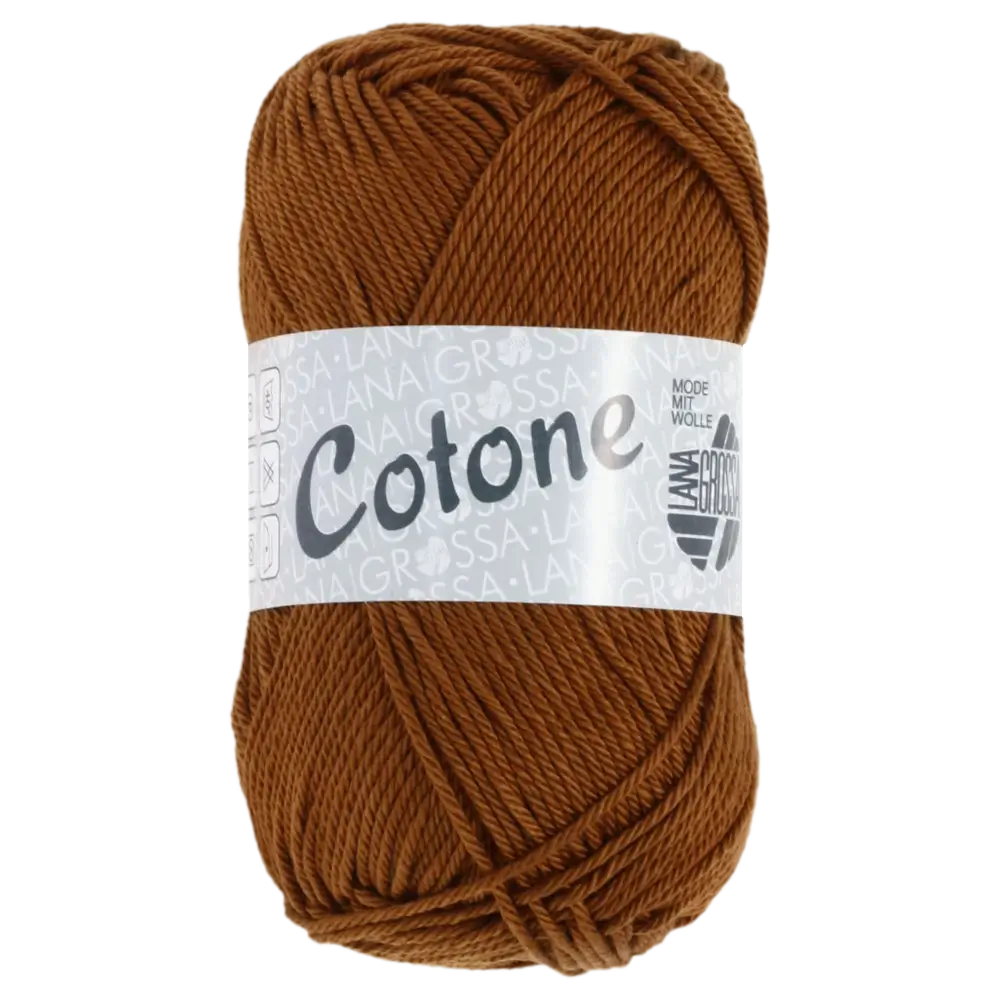 #Farbe_Lana Grossa Cotone | 37 Braun