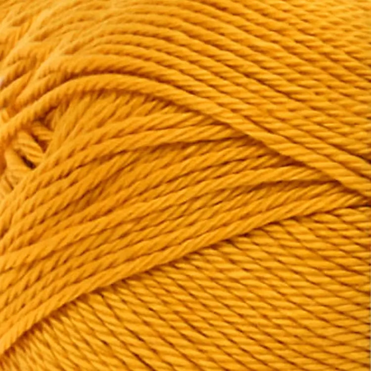 #Farbe_Lana Grossa Cotone | 38 Goldgelb