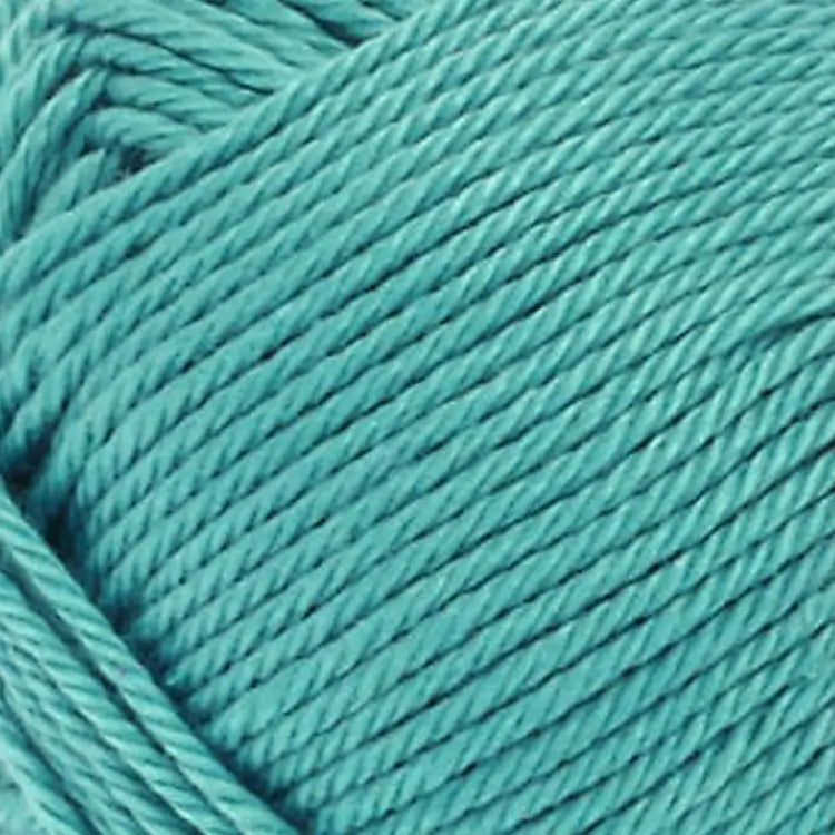 #Farbe_Lana Grossa Cotone | 43 Hellpetrol