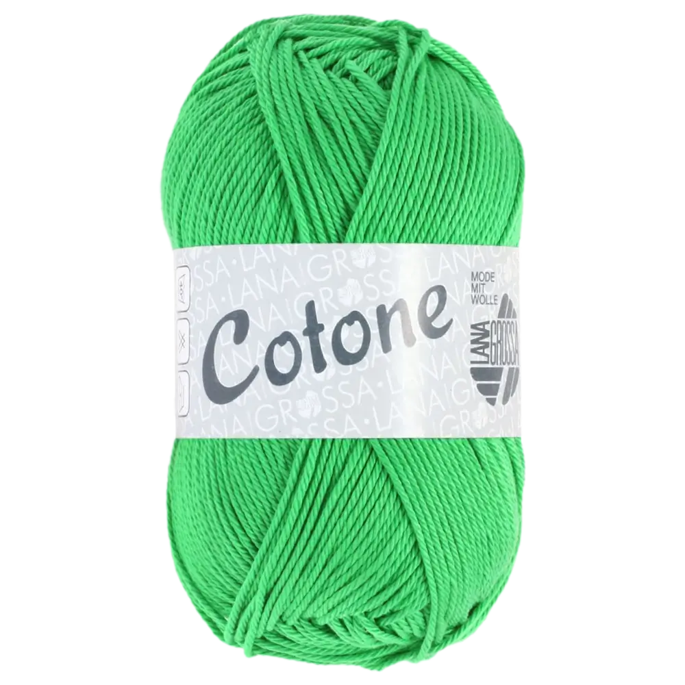 #Farbe_Lana Grossa Cotone | 46 Grün