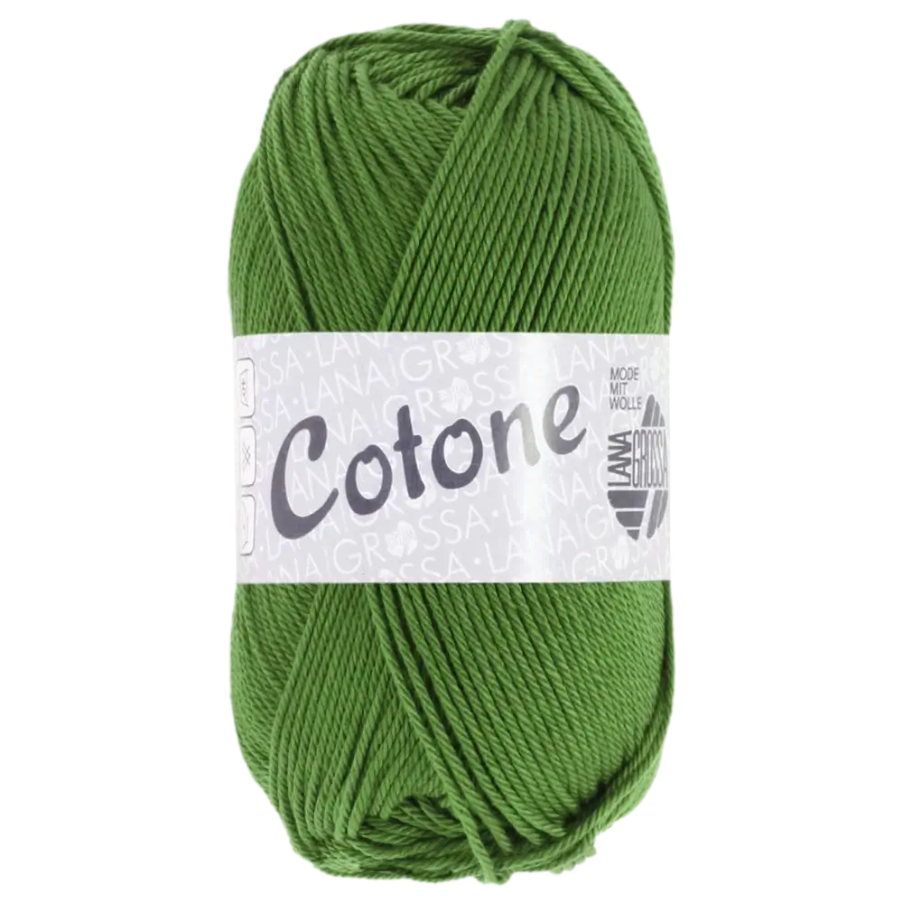 #Farbe_Lana Grossa Cotone | 54 Farngrün