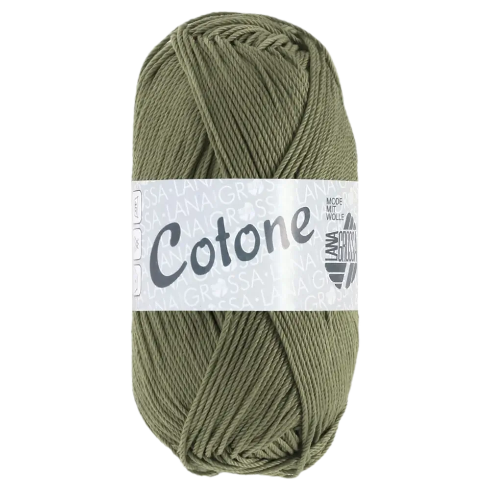 #Farbe_Lana Grossa Cotone | 87 Oleandergrün
