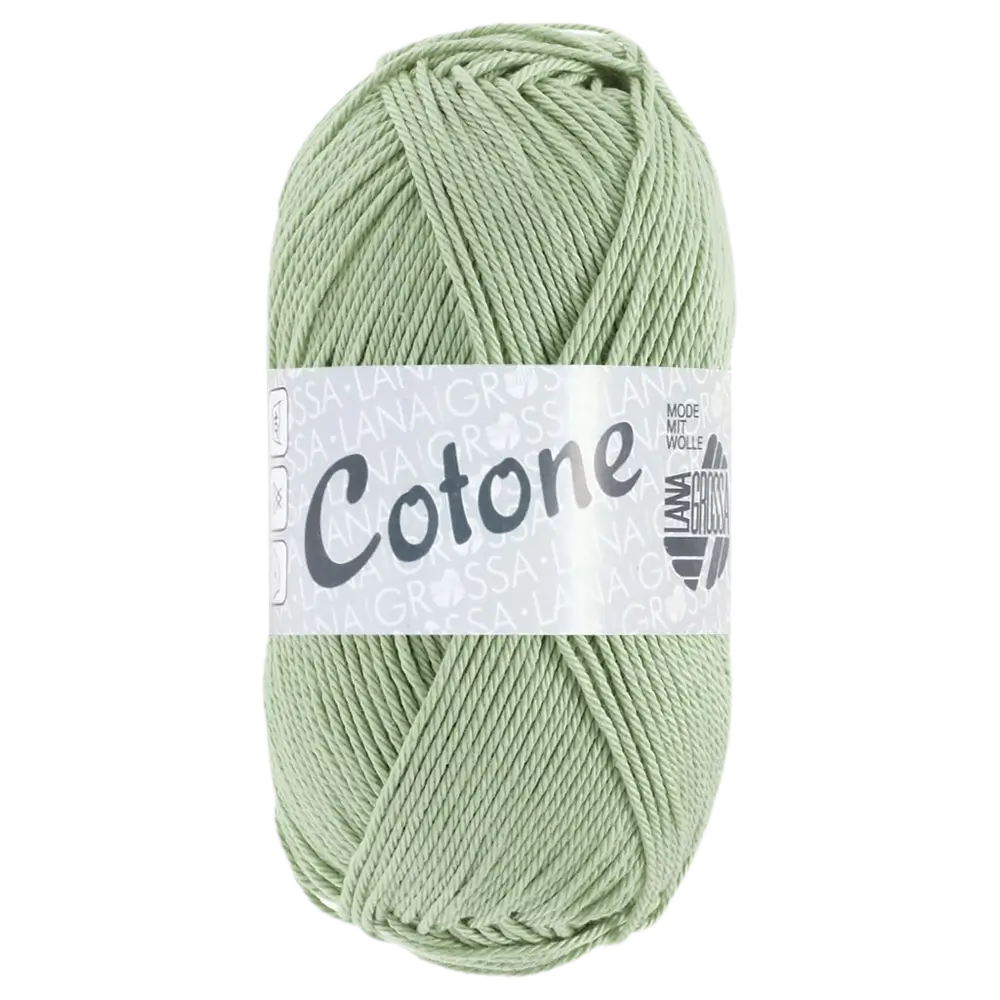 #Farbe_Lana Grossa Cotone | 97 Graugrün