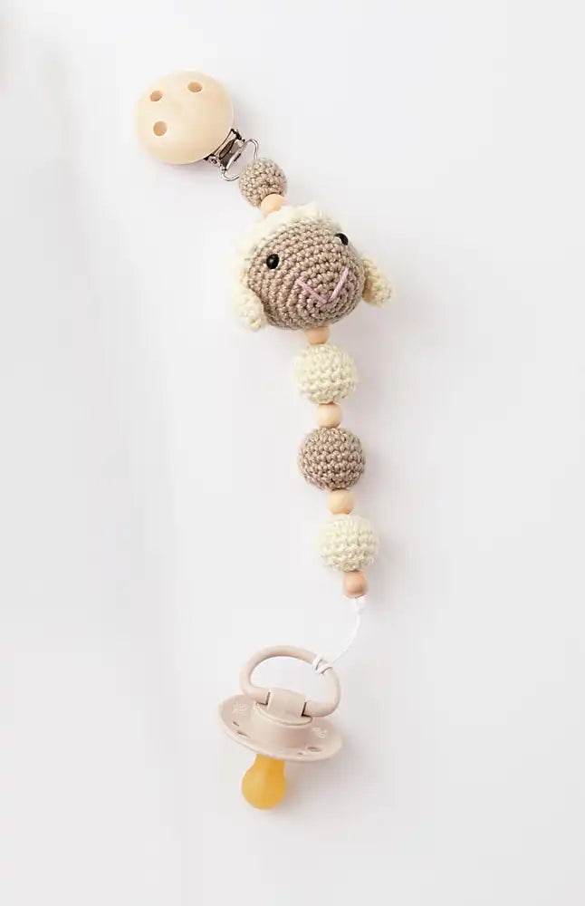 Schnullerkette I17M7 (Häkelset)