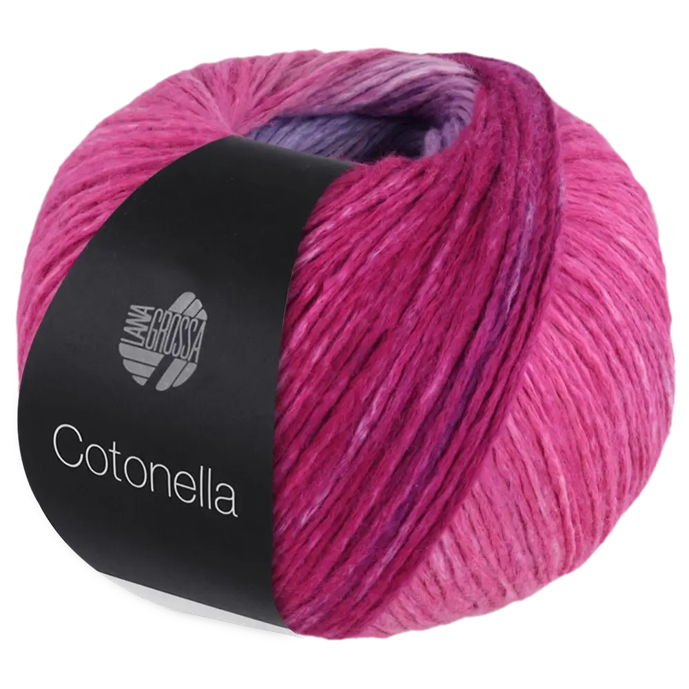 #Farbe_Lana Grossa Cotonella | 7 Hellgrau/Rost/Dunkelgrau/Anthrazit/Aubergine/Wein-/Himbeerrot/Pink/Graulila