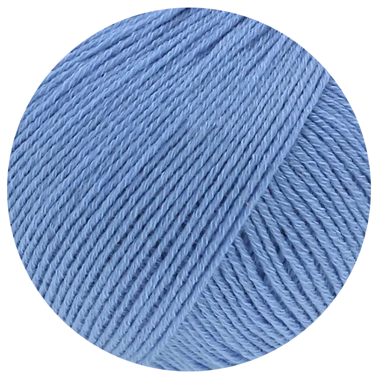 #Farbe_Lana Grossa Cotton Wool | 04 Blau