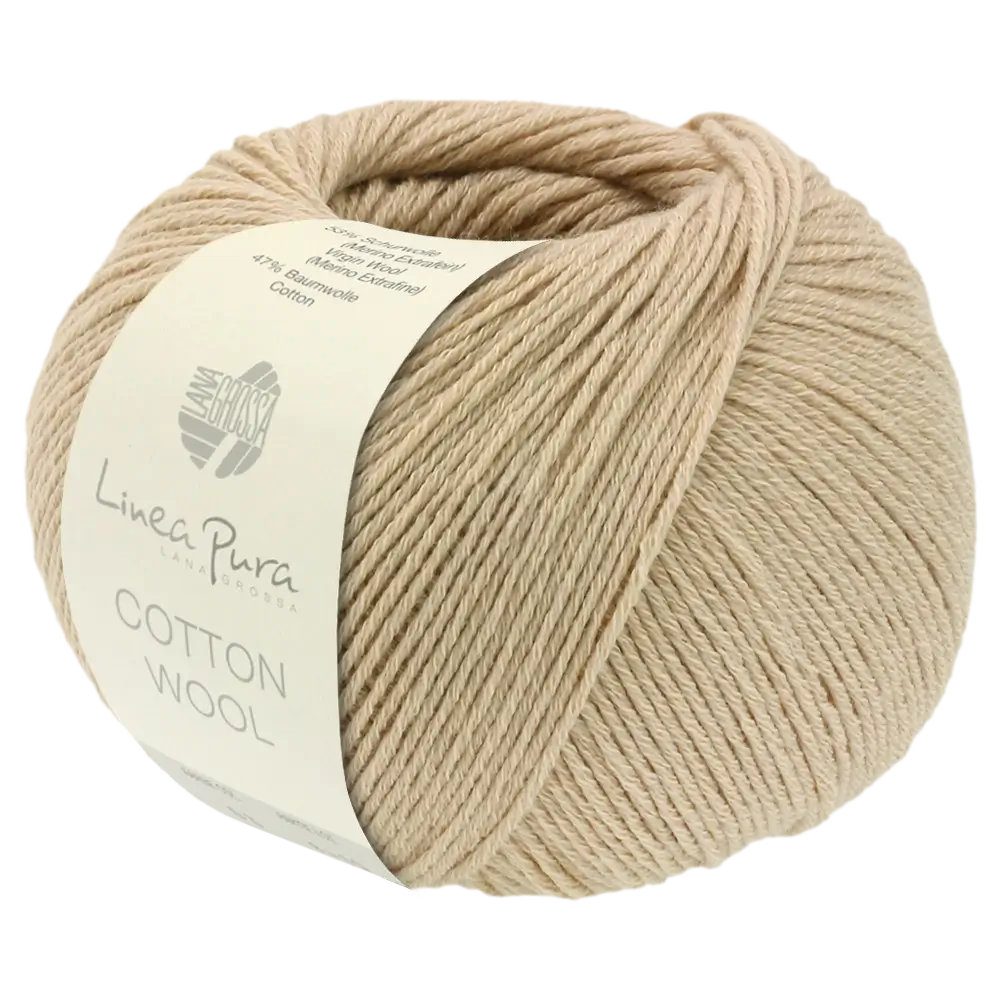 #Farbe_Lana Grossa Cotton Wool | 10 Beige