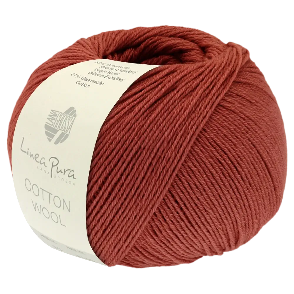 #Farbe_Lana Grossa Cotton Wool | 15 Orange