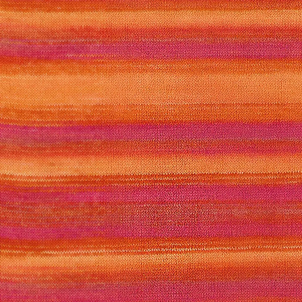 #Farbe_Lana Grossa Cottonhair | 101 Hummer/Orange/Hellorange/Pink/Fuchsia/Rost