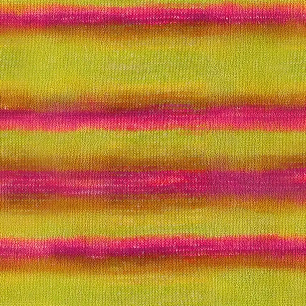 #Farbe_Lana Grossa Cottonhair | 107 Limette/Neonpink/Fuchsia/Braun/Orange/ Zitrusgelb
