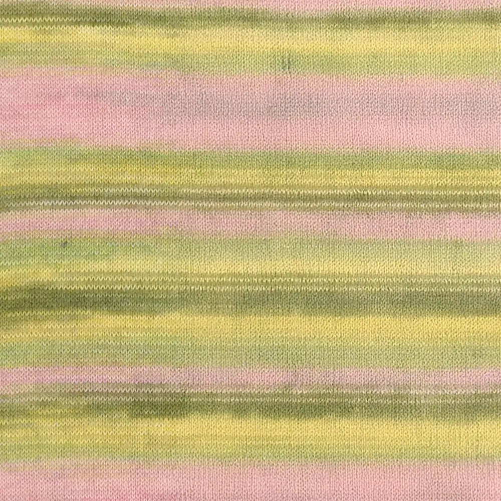 #Farbe_Lana Grossa Cottonhair | 108 Vanille/Rosa/Altrosa/Dunkeloliv/Lindgrün