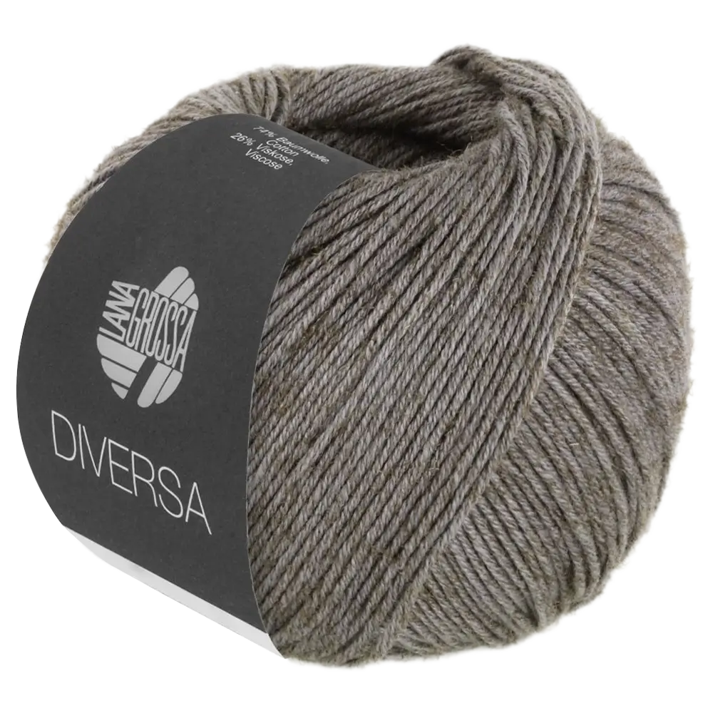 #Farbe_Lana Grossa Diversa | 15 Dunkelgrau