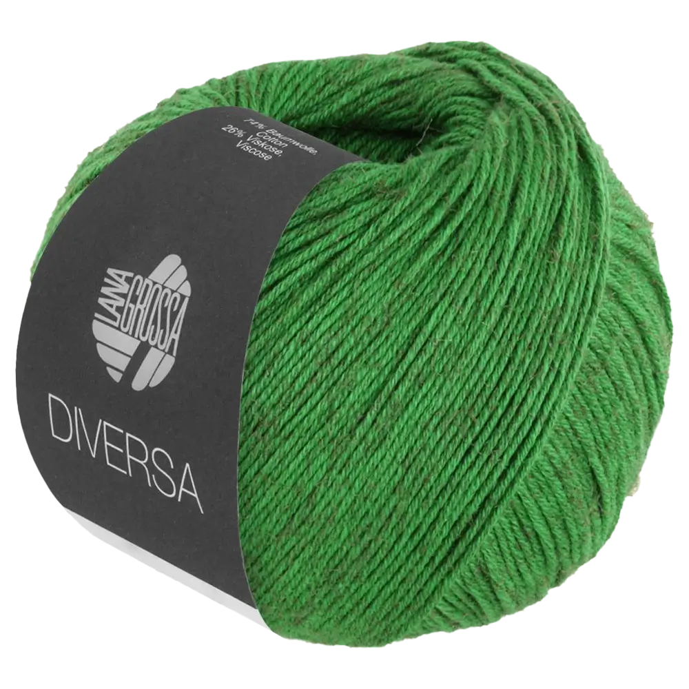 #Farbe_Lana Grossa Diversa | 19 Grasgrün