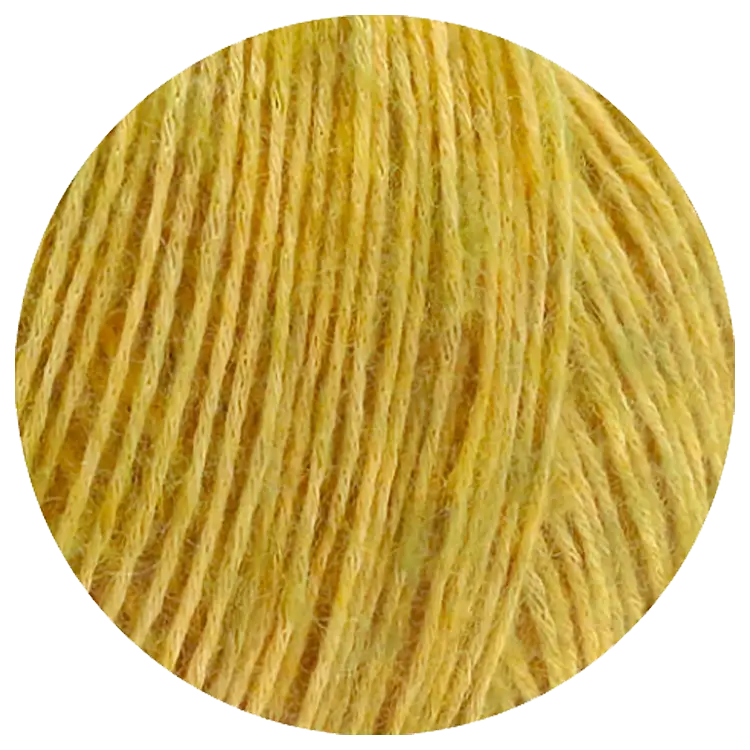 #Farbe_Lana Grossa Ecopuno | 03 Gelbgrün