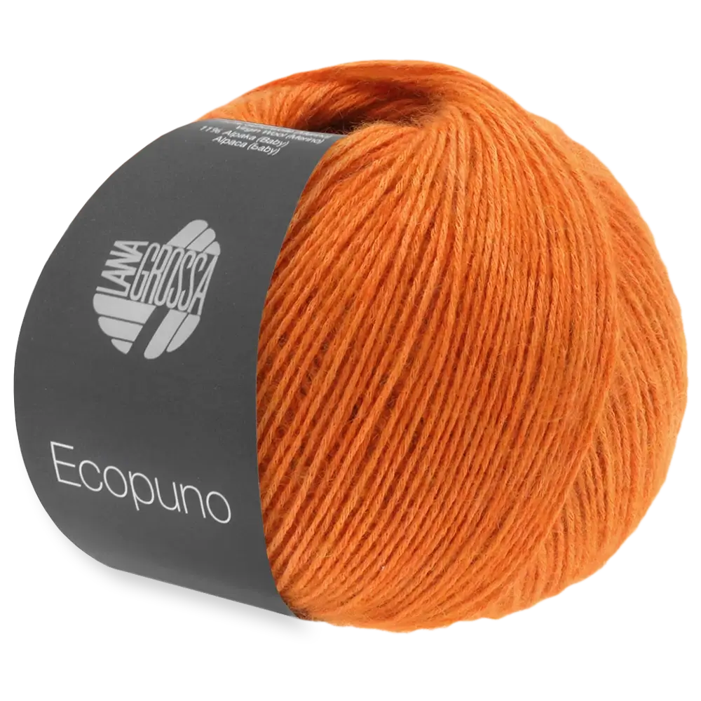 #Farbe_Lana Grossa Ecopuno | 05 Jaffaorange