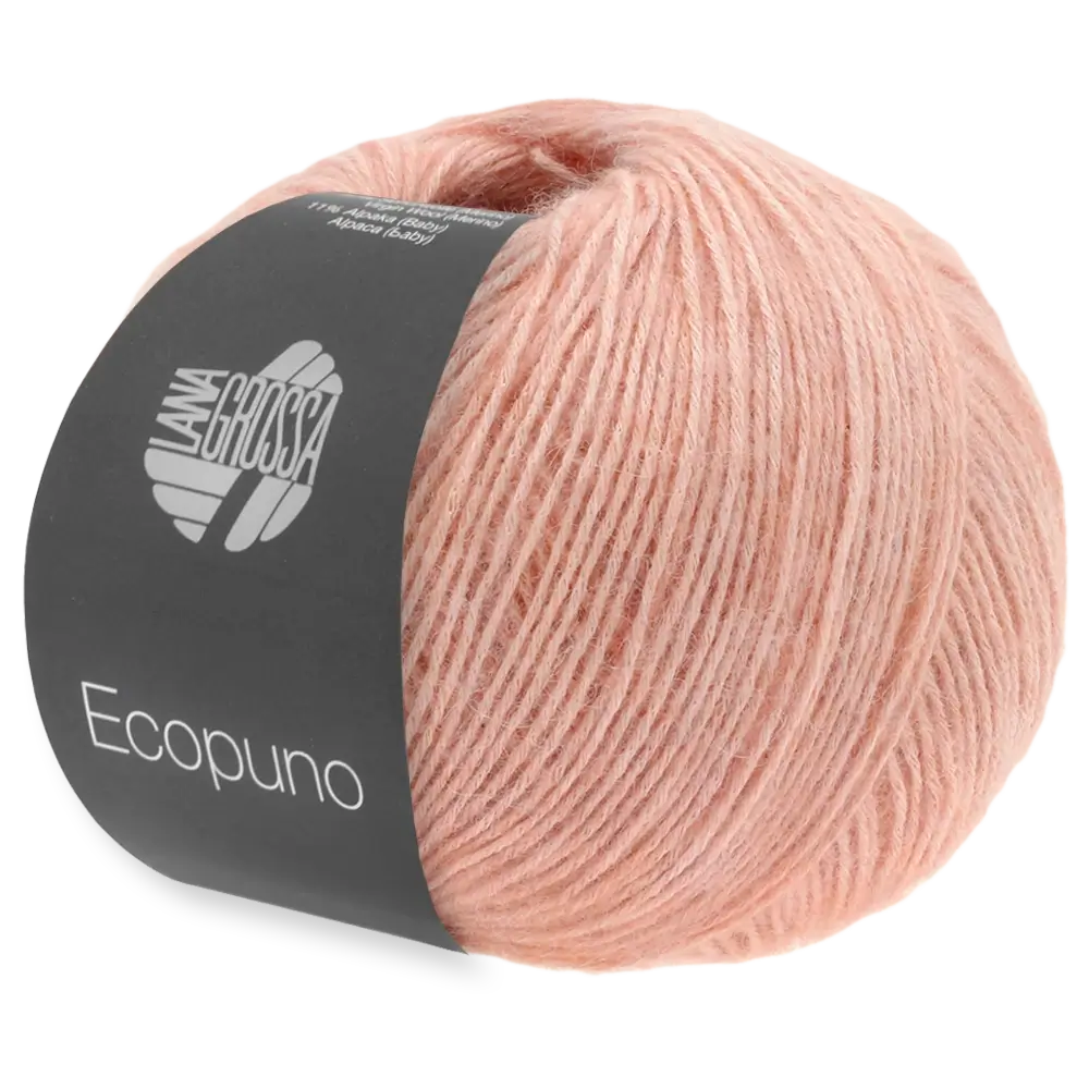 #Farbe_Lana Grossa Ecopuno | 07 Pfirsich