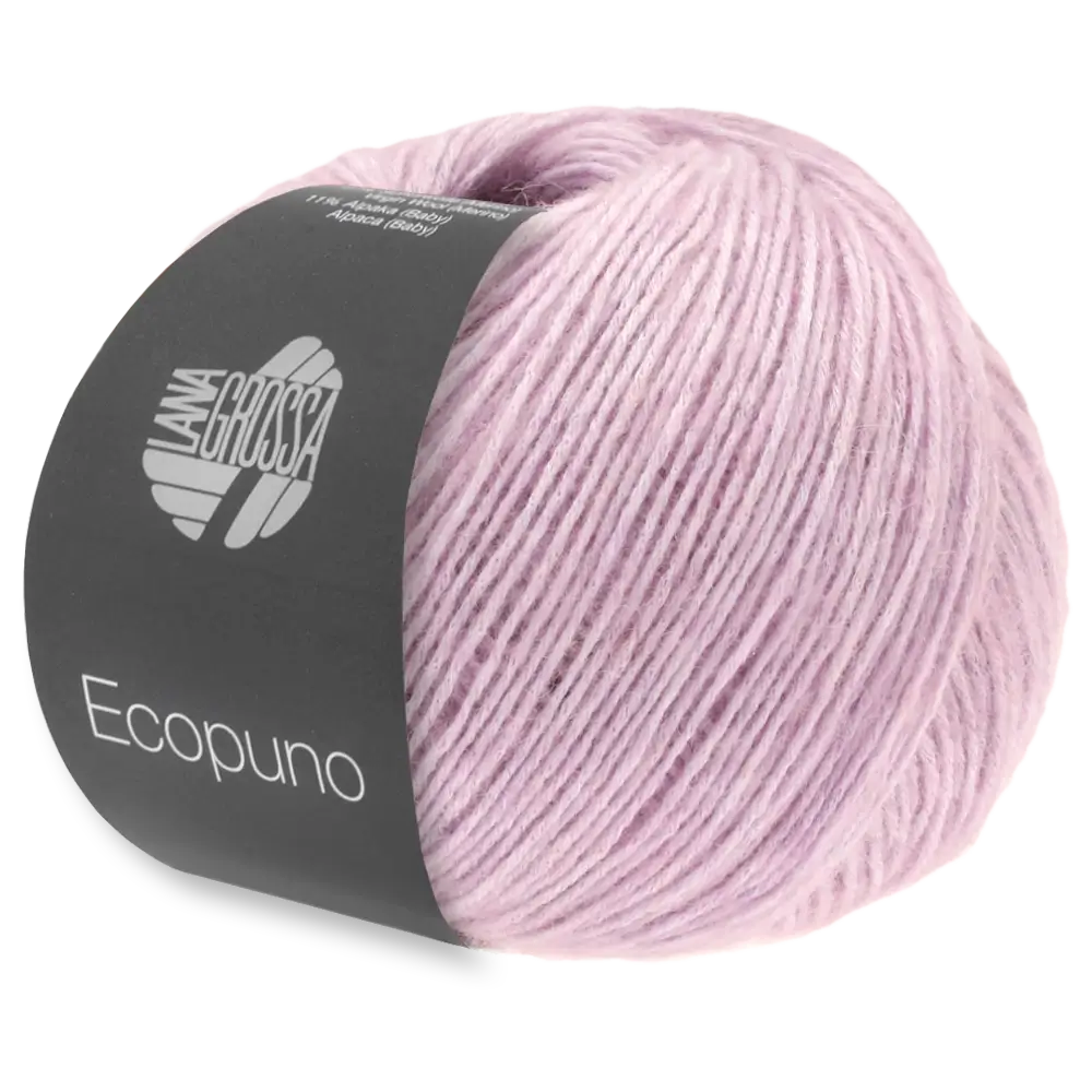 #Farbe_Lana Grossa Ecopuno | 08 Flieder