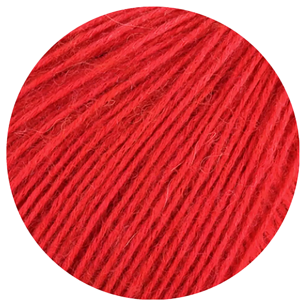 #Farbe_Lana Grossa Ecopuno | 100 Rot