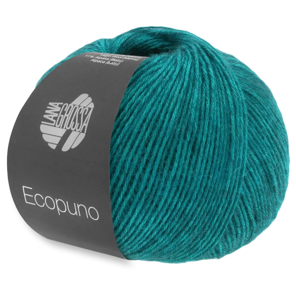 #Farbe_Lana Grossa Ecopuno | 12 Petrol