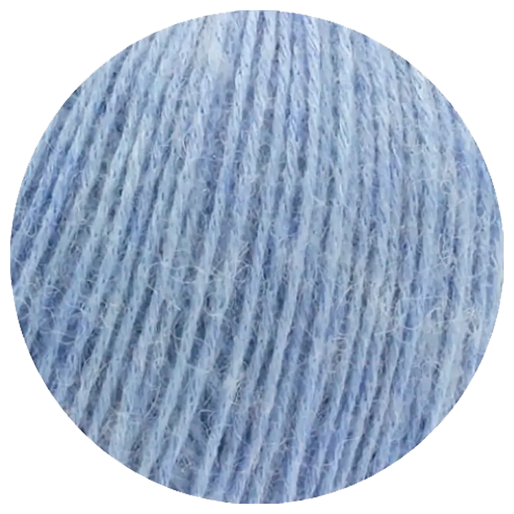 #Farbe_Lana Grossa Ecopuno | 13 Hellblau