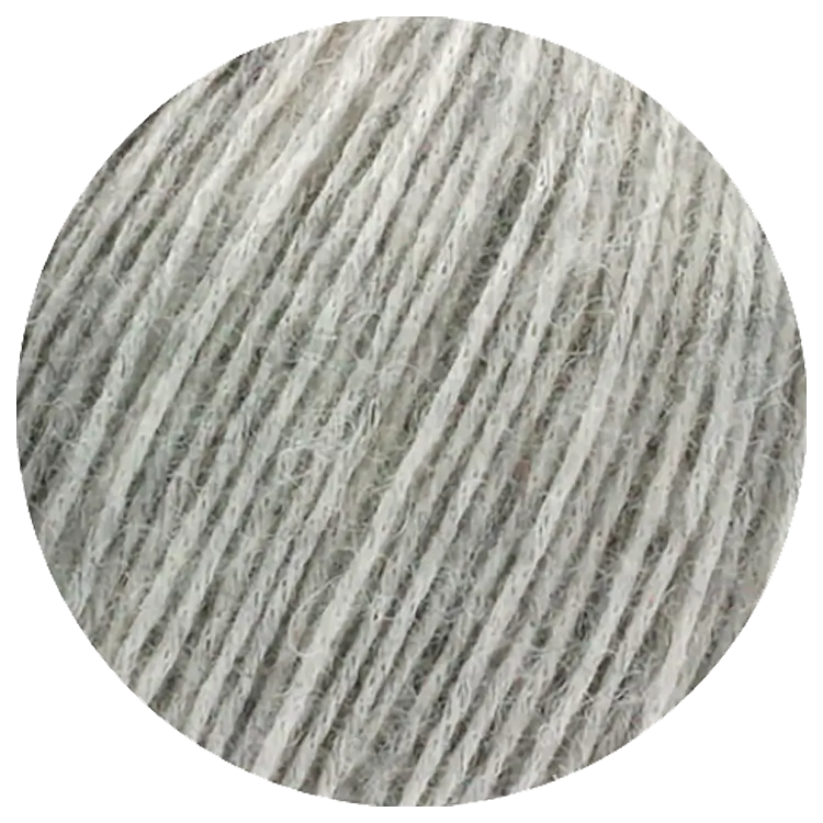 #Farbe_Lana Grossa Ecopuno | 14 Hellgrau