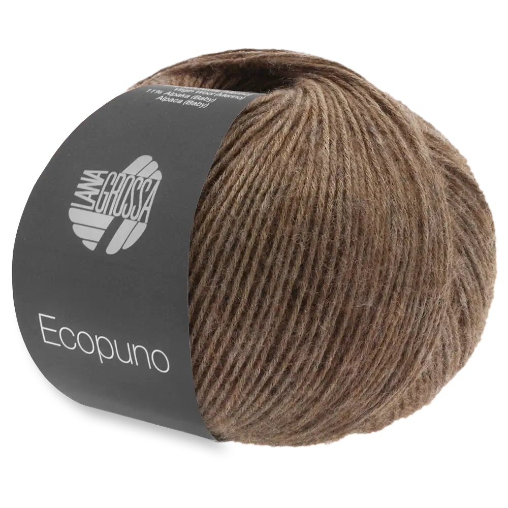 #Farbe_Lana Grossa Ecopuno | 17 Dunkelbraun