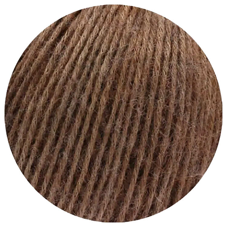 #Farbe_Lana Grossa Ecopuno | 17 Dunkelbraun