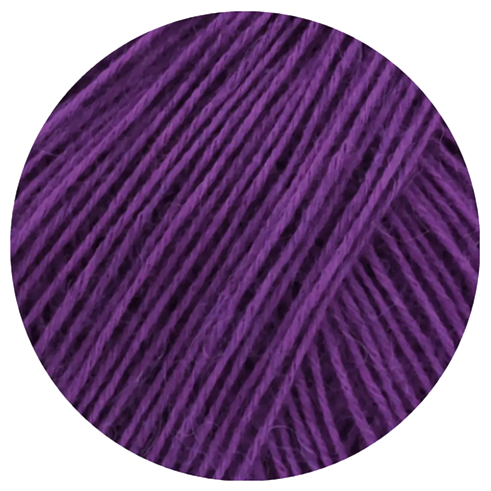#Farbe_Lana Grossa Ecopuno | 206 Violett