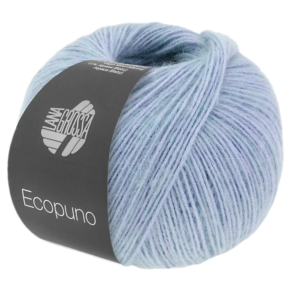 #Farbe_Lana Grossa Ecopuno | 207 Pastellblau