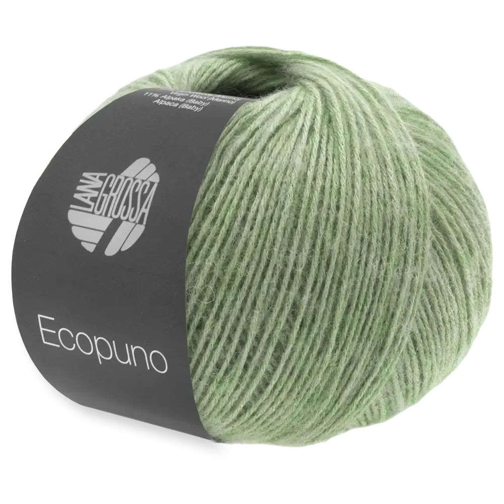 #Farbe_Lana Grossa Ecopuno | 20 Resedagrün
