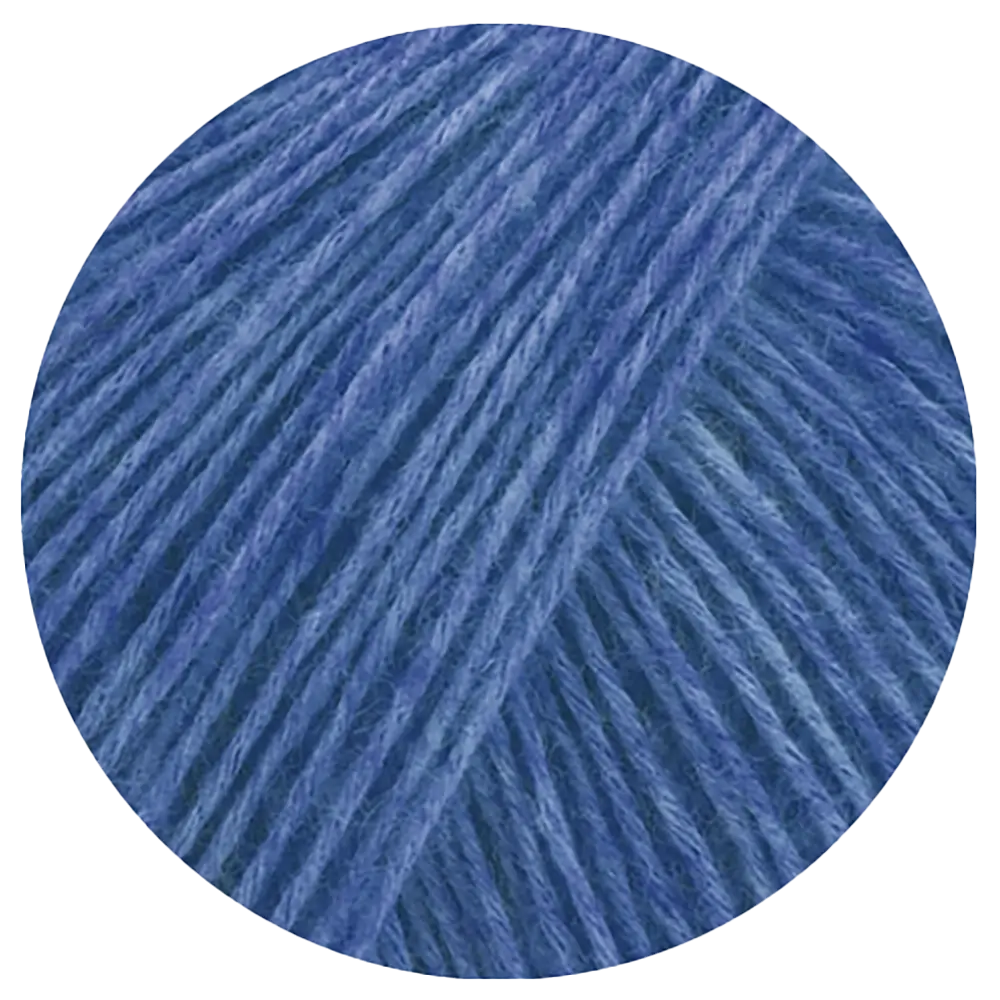 #Farbe_Lana Grossa Ecopuno | 213 Enzianblau