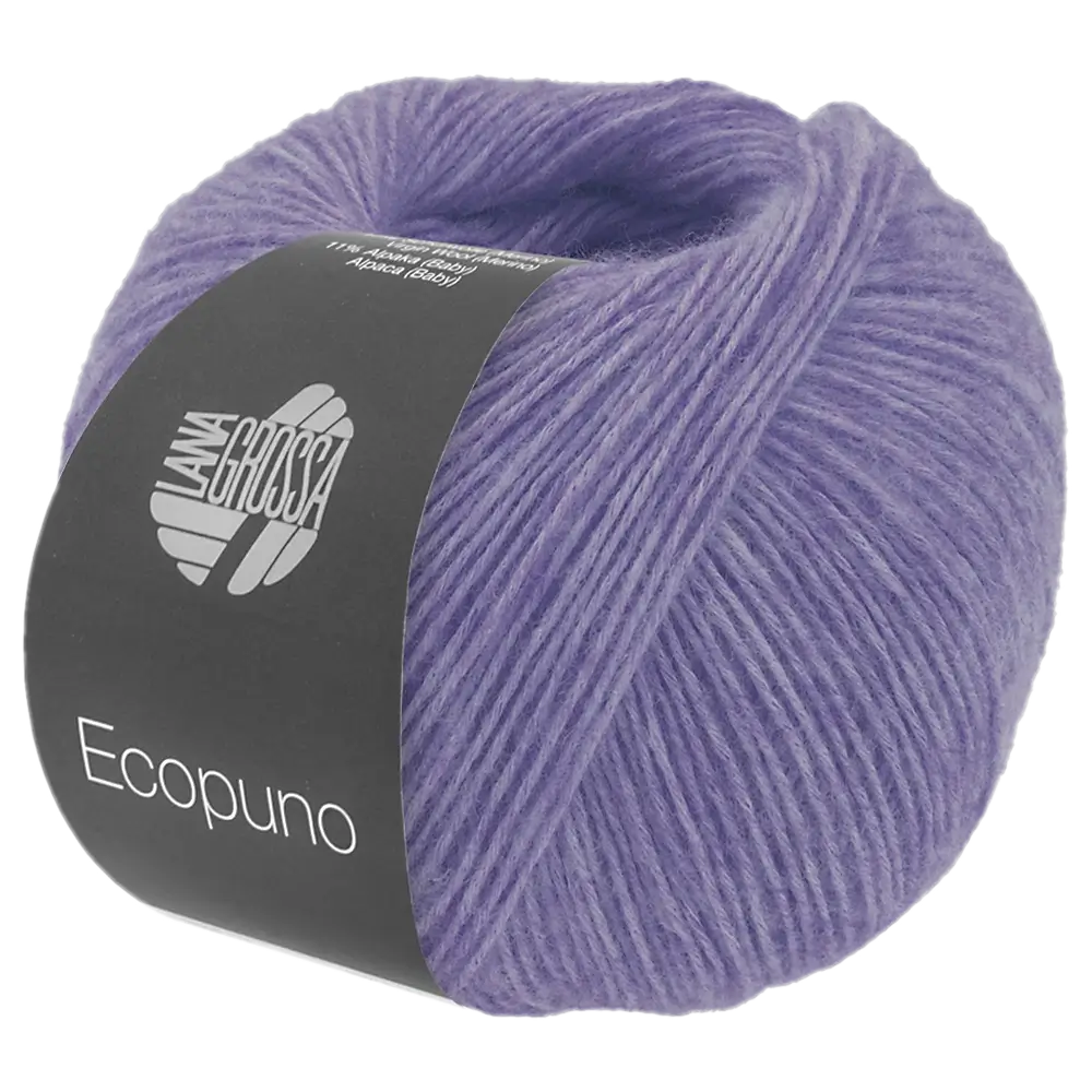 #Farbe_Lana Grossa Ecopuno | 214 Lilablau