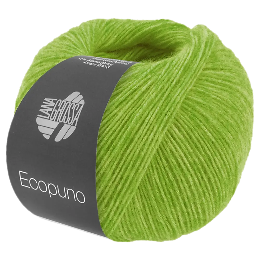 #Farbe_Lana Grossa Ecopuno | 215 Frühlingsgrün
