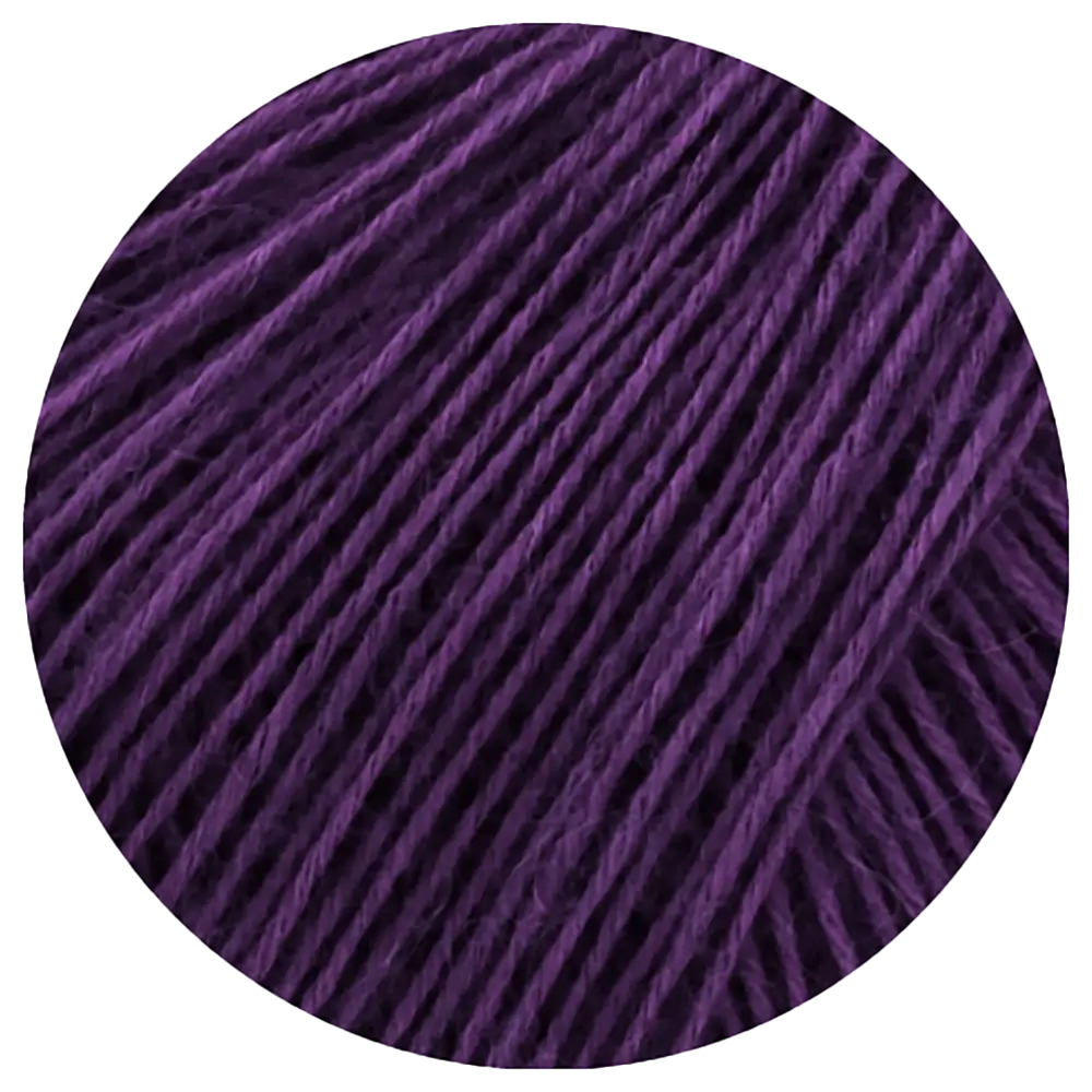 #Farbe_Lana Grossa Ecopuno | 217 Tiefviolett