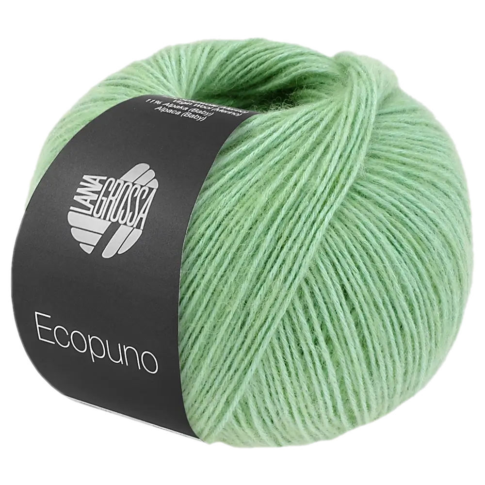 #Farbe_Lana Grossa Ecopuno | 219 Helles Smaragd