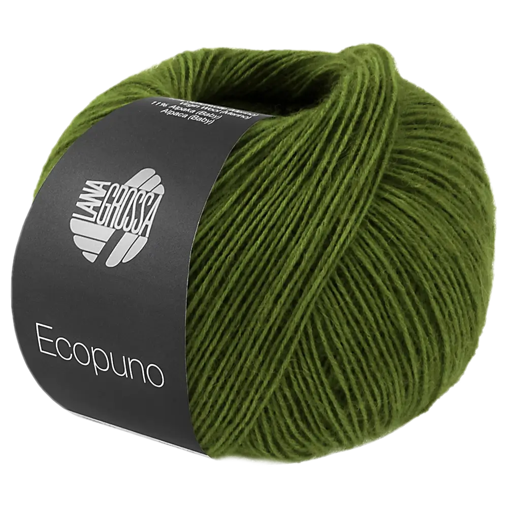 #Farbe_Lana Grossa Ecopuno | 221 Grasgrün