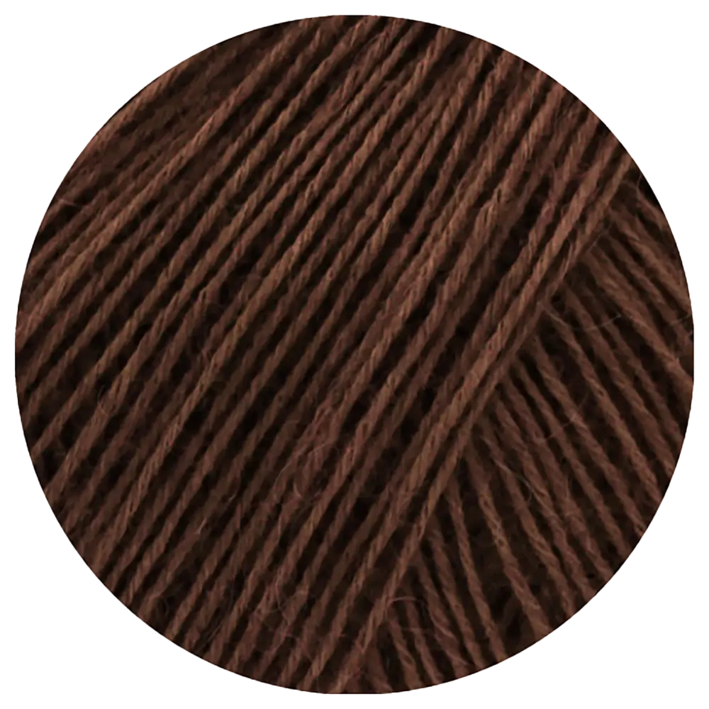 #Farbe_Lana Grossa Ecopuno | 224 Schokobraun