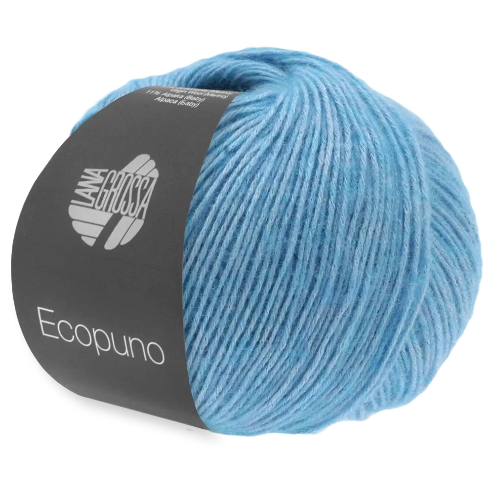 #Farbe_Lana Grossa Ecopuno | 29 Türkisblau
