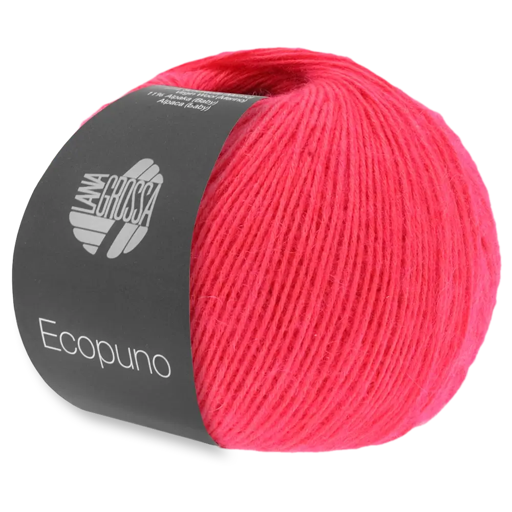 #Farbe_Lana Grossa Ecopuno | 36 Himbeer