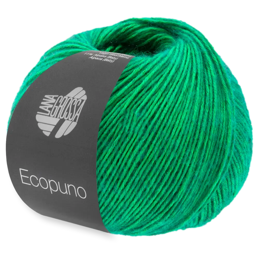 #Farbe_Lana Grossa Ecopuno | 41 Grün