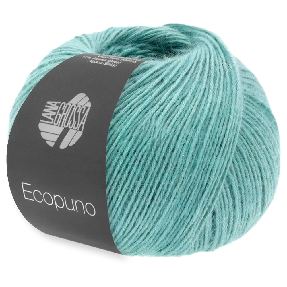 #Farbe_Lana Grossa Ecopuno | 44 Minttürkis