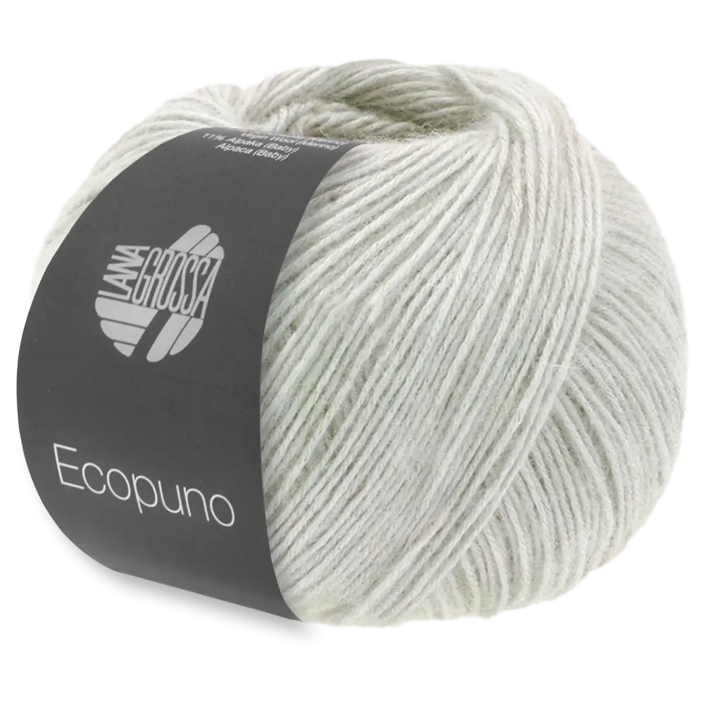 #Farbe_Lana Grossa Ecopuno | 45 Silbergrau