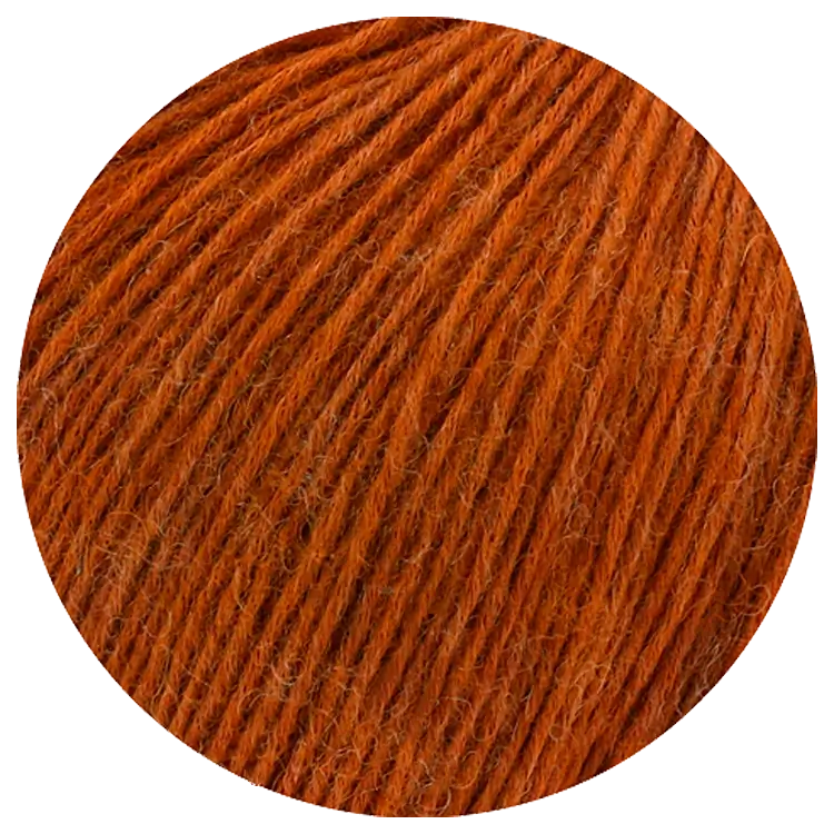 #Farbe_Lana Grossa Ecopuno | 49 Zimtbraun