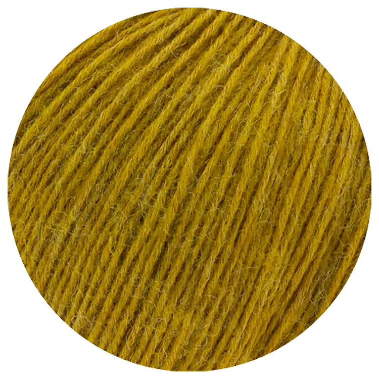 #Farbe_Lana Grossa Ecopuno | 53 Currygelb