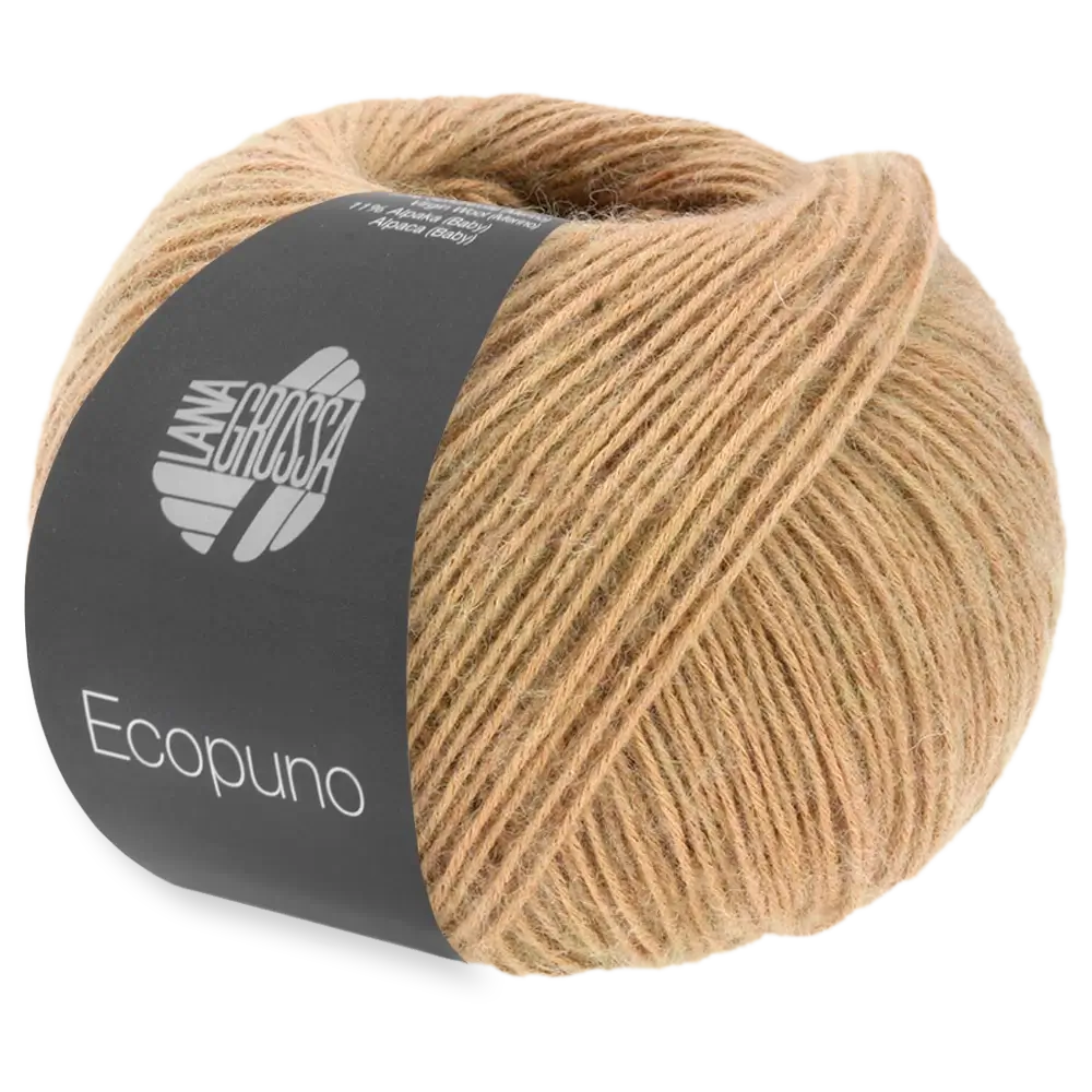 #Farbe_Lana Grossa Ecopuno | 65 Karamell