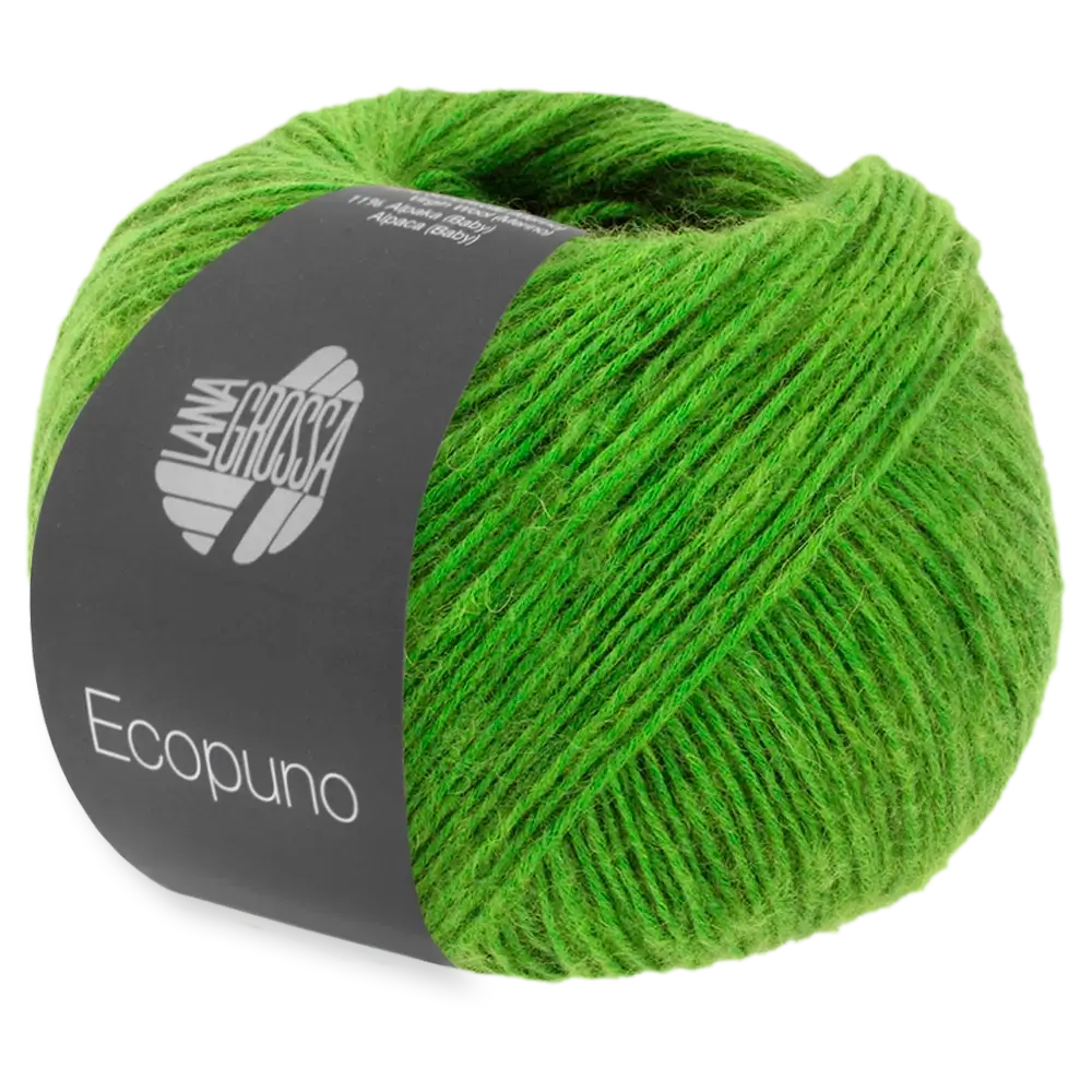 #Farbe_Lana Grossa Ecopuno | 68 Avocadogrün