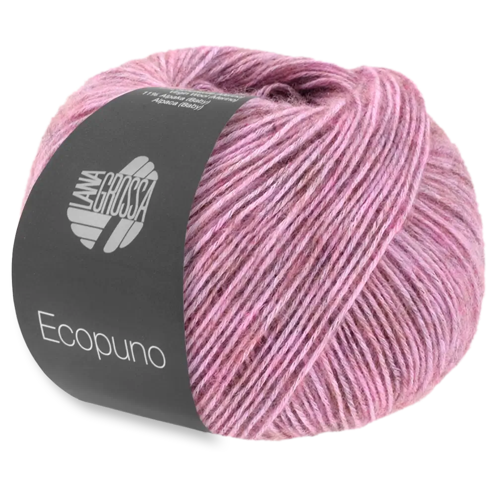 #Farbe_Lana Grossa Ecopuno | 70 Antikviolett