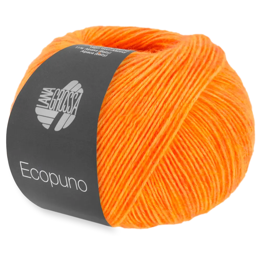 #Farbe_Lana Grossa Ecopuno | 72 Mandarin