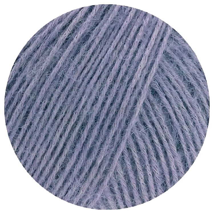 #Farbe_Lana Grossa Ecopuno | 74 Veilchenblau