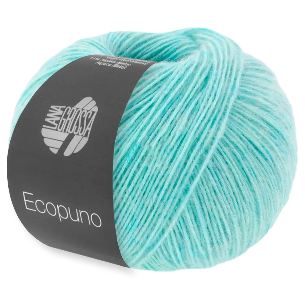 #Farbe_Lana Grossa Ecopuno | 77 Helltürkis